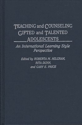 bokomslag Teaching and Counseling Gifted and Talented Adolescents