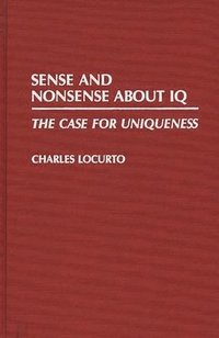 bokomslag Sense and Nonsense about IQ