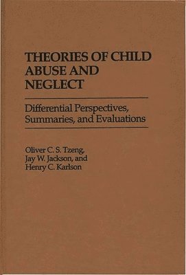 bokomslag Theories of Child Abuse and Neglect