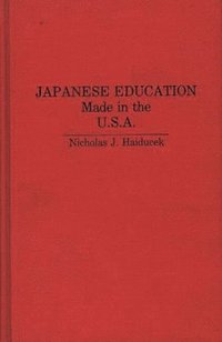 bokomslag Japanese Education