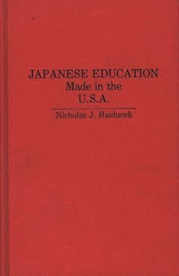 bokomslag Japanese Education