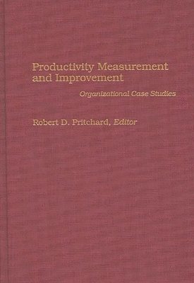 bokomslag Productivity Measurement and Improvement