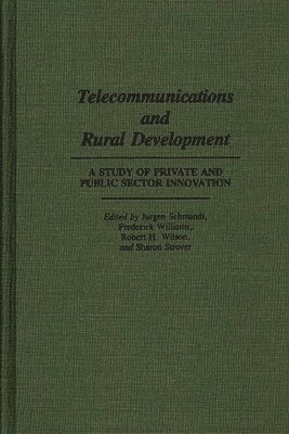 bokomslag Telecommunications and Rural Development