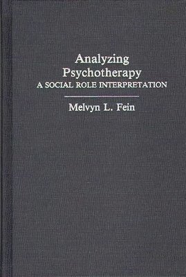 Analyzing Psychotherapy 1