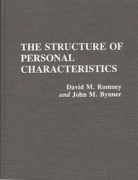 bokomslag Structure of Personal Characteristics