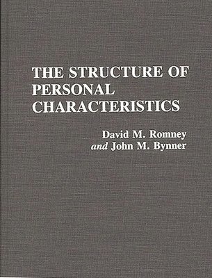 bokomslag Structure of Personal Characteristics