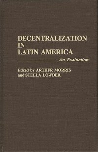 bokomslag Decentralization in Latin America