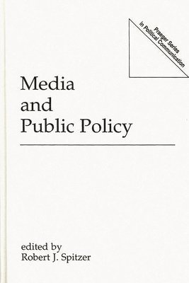 bokomslag Media and Public Policy