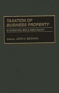 bokomslag Taxation of Business Property