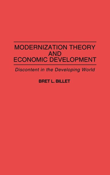 bokomslag Modernization Theory and Economic Development