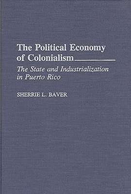 The Political Economy of Colonialism 1