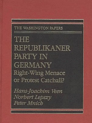 The Republikaner Party in Germany 1