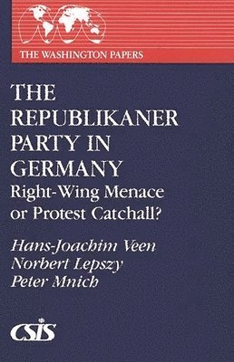 The Republikaner Party in Germany 1