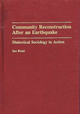 bokomslag Community Reconstruction After an Earthquake