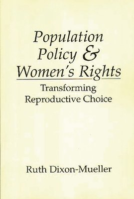 bokomslag Population Policy and Women's Rights