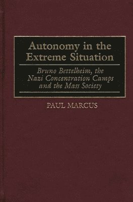 Autonomy in the Extreme Situation 1