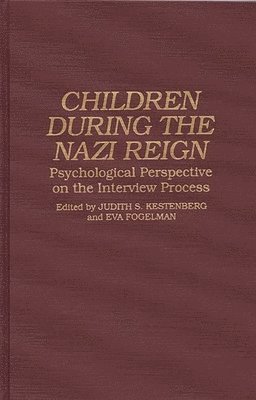 bokomslag Children During the Nazi Reign
