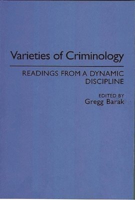 Varieties of Criminology 1