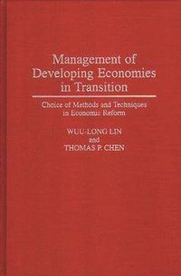 bokomslag Management of Developing Economies in Transition