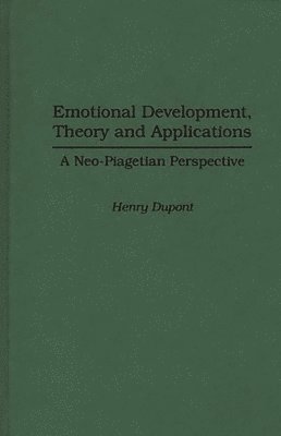 Emotional Development, Theory and Applications 1