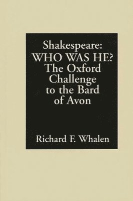 Shakespeare--Who Was He? 1