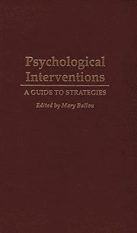 bokomslag Psychological Interventions