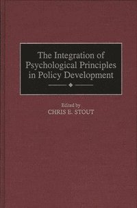 bokomslag Integration of Psychological Principles in Policy Development