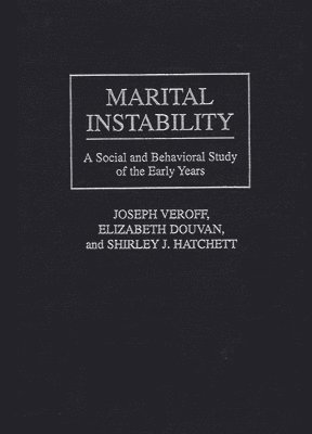 bokomslag Marital Instability