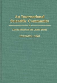 bokomslag An International Scientific Community