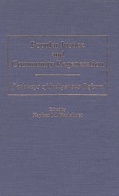 bokomslag Popular Justice and Community Regeneration