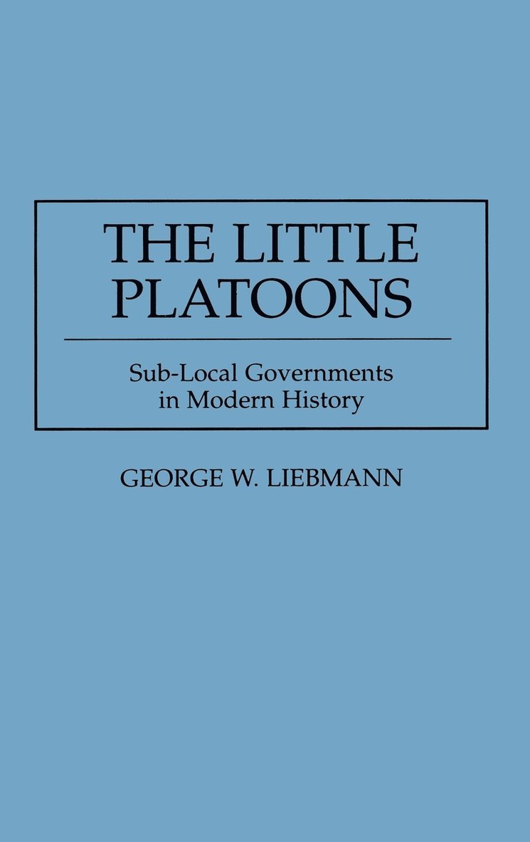 The Little Platoons 1