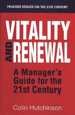 bokomslag Vitality and Renewal