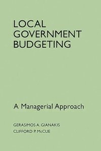 bokomslag Local Government Budgeting