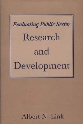 bokomslag Evaluating Public Sector Research and Development