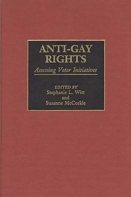 bokomslag Anti-Gay Rights