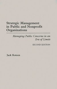 bokomslag Strategic Management in Public and Nonprofit Organizations