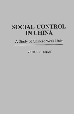 Social Control in China 1