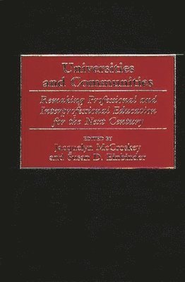 bokomslag Universities and Communities