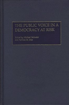 Public Voice in a Democracy at Risk 1