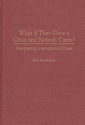What if They Gave a Crisis and Nobody Came?