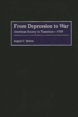 bokomslag From Depression to War