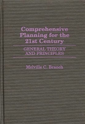 bokomslag Comprehensive Planning for the 21st Century