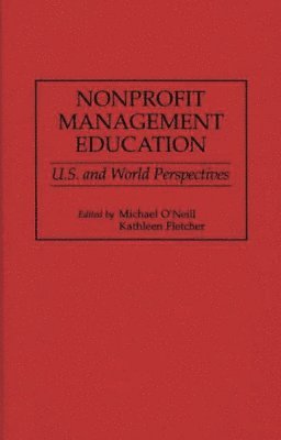 bokomslag Nonprofit Management Education