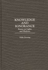 bokomslag Knowledge and Ignorance