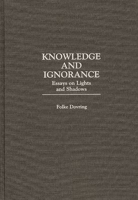 bokomslag Knowledge and Ignorance