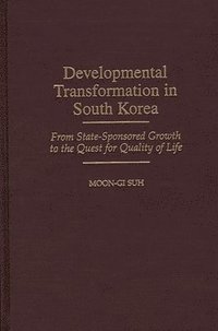 bokomslag Developmental Transformation in South Korea