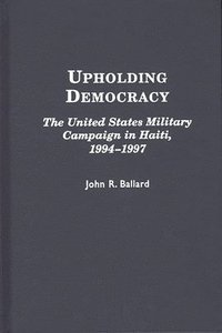 bokomslag Upholding Democracy
