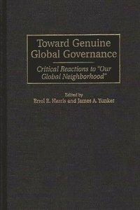 bokomslag Toward Genuine Global Governance