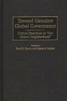 Toward Genuine Global Governance 1