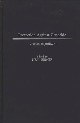 bokomslag Protection Against Genocide